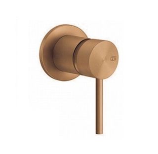 Встраиваемый смеситель для раковины Gessi Flessa 54019.726 брашированная бронза